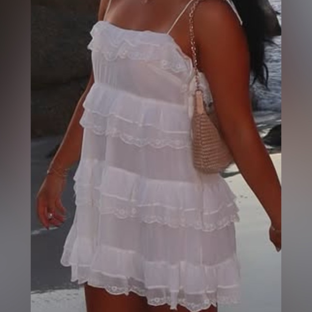 ZARA White Dress